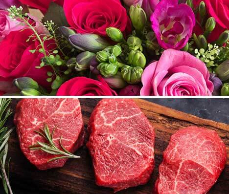 Flowers and meat requiring temperature-controlled shipping & warehousing